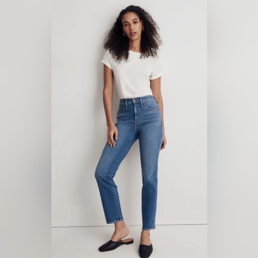 Madewell Stovepipe Jeans Size 26 Calliston Wash